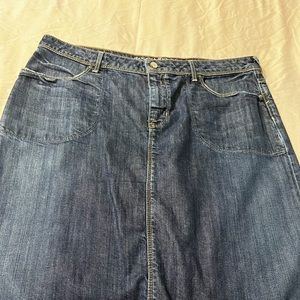 Jean skirt Banana Republic
